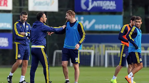 F.Bahçe'de gergin idman: Caner isyan etti