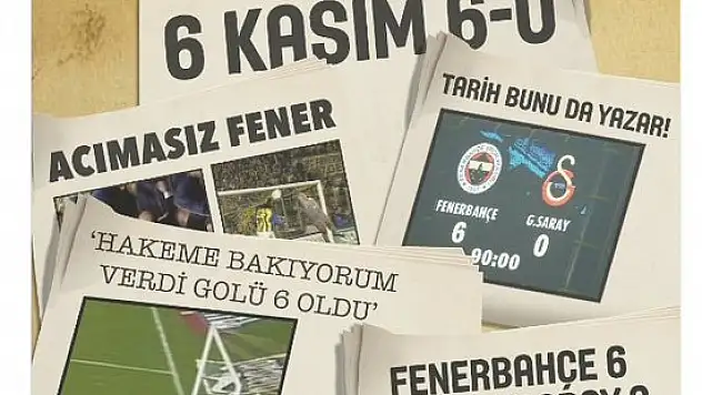 F.Bahçe'den G.Saray'ı kızdıracak 6 Kasım paylaşımı