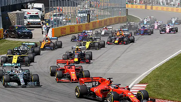 F1'de heyecan sürüyor