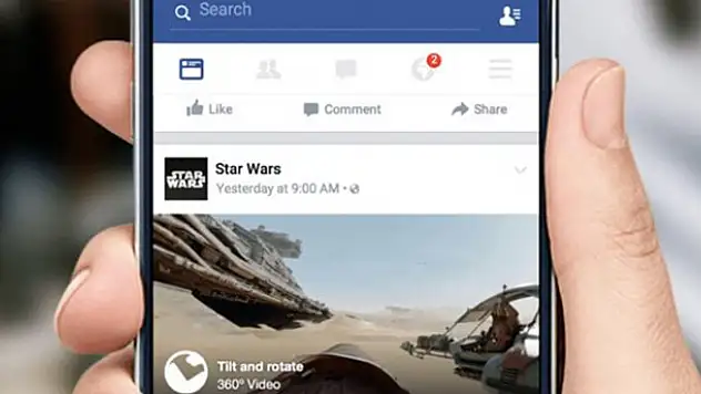 Facebook'a 360 derece fotoğraf yeniliği geldi