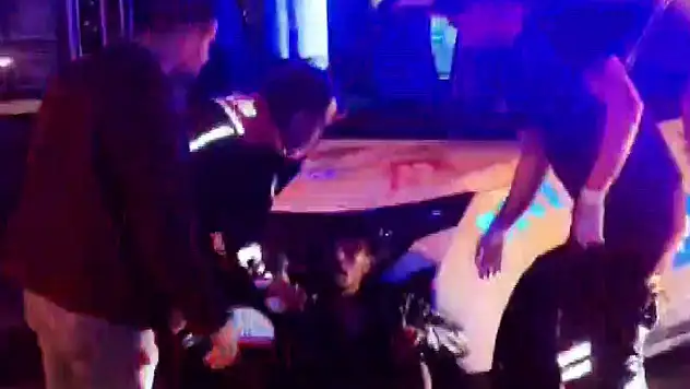 Falçatayla kulağı kesilen şahıs Konya'daki hastaneye sevk edildi