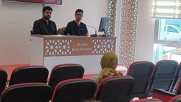 Farklı ilçelerden hekimler Beyşehir'de buluştu