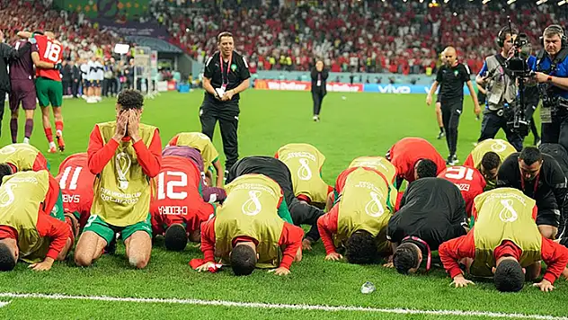 Fas, Dünya Kupası tarihinde ilk kez çeyrek finalde
