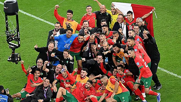 Fas'tan Dünya Kupası'nda tarihi zafer
