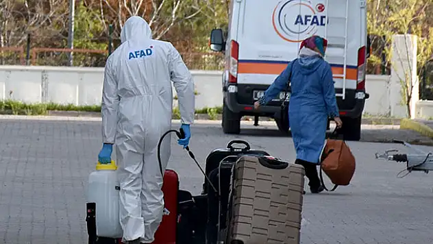 Fas'tan getirilen 277 Türk vatandaşı Aksaray'daki yurda yerleştirildi