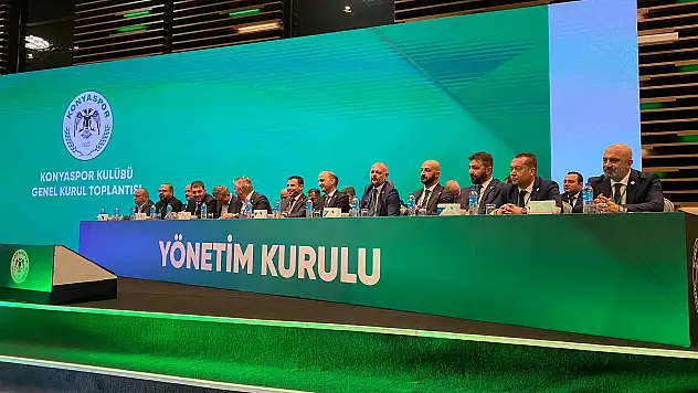 Fatih Özgökçen yeniden başkan! İşte Konyaspor'un yeni yönetim kurulu