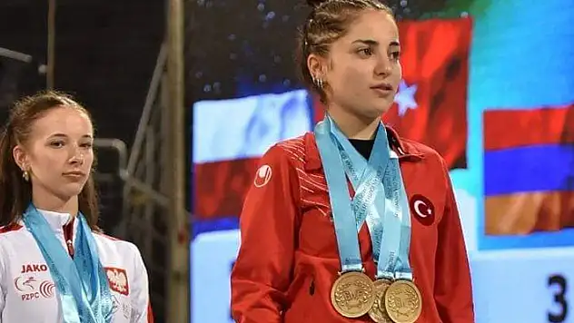 Fatma Sena Kolçak Avrupa şampiyonu