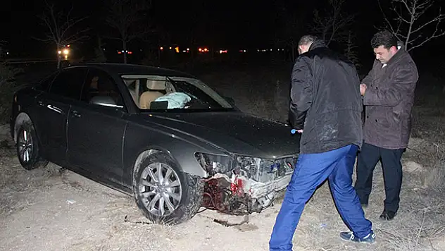 Fatma Toru'nun makam aracı domuz sürüsüne çarptı