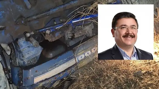 Feke'de traktör devrildi: 1 ölü