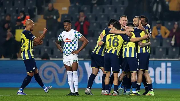 Fenerbahçe evinde farklı kazandı
