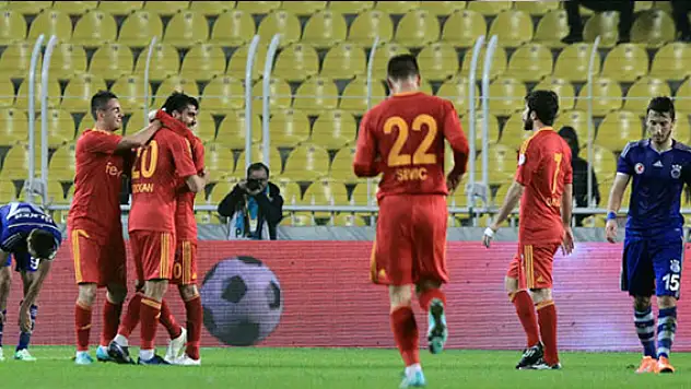 Fenerbahçe - Kayserispor: 1-2