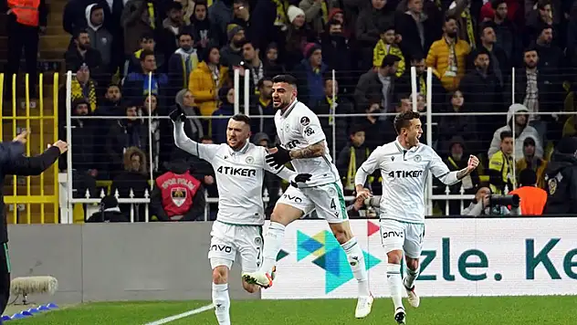 Fenerbahçe- Konyaspor- MAÇ SONUCU (2-1)