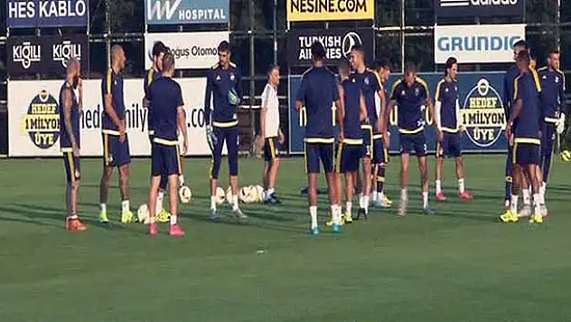 Fenerbahçe, Molde maçına hazırlıklarını tamamlandı