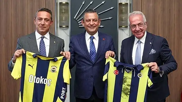 Fenerbahçe Spor Kulübü Başkanı Koç'tan CHP ve MHP'ye ziyaret