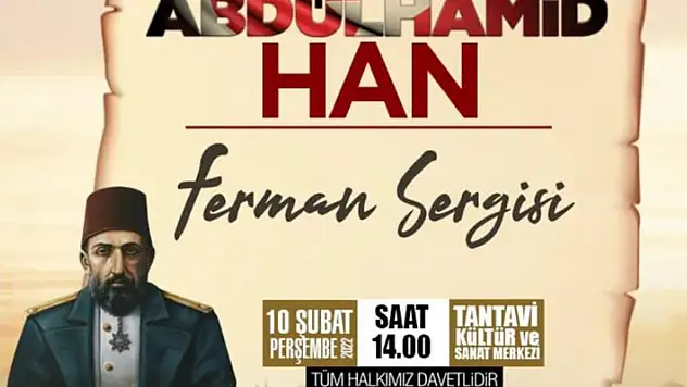 Fethi Büyükbalta'nın 2. Abdulhamid Han Sergisi açılıyor
