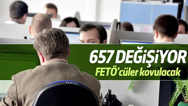 FETÖ'cüler memuriyetten atılacak