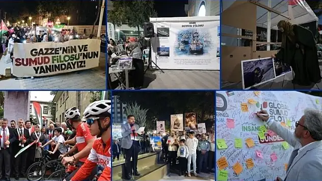 Filistin'e destek için farklı şehirlerde etkinlikler düzenlendi