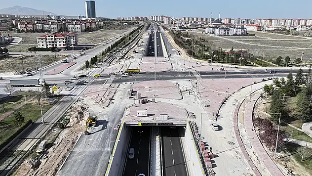Fırat Caddesi Köprülü Kavşağı mayıs ayında tamamen hizmete açılacak