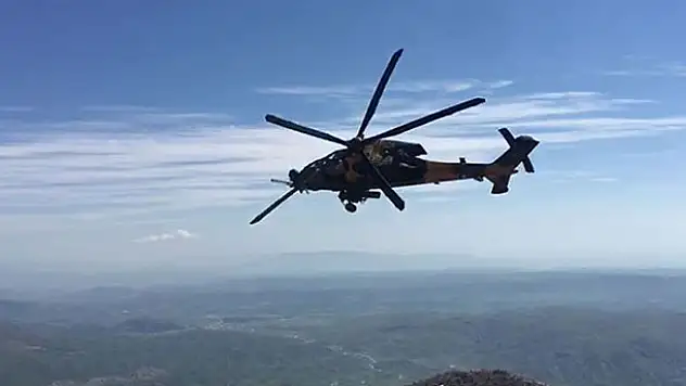 Fırat'ın doğusunda üçüncü ortak helikopter uçuşu
