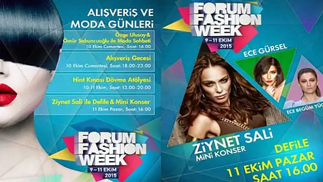 Forum Fashion Week 2015 başlıyor