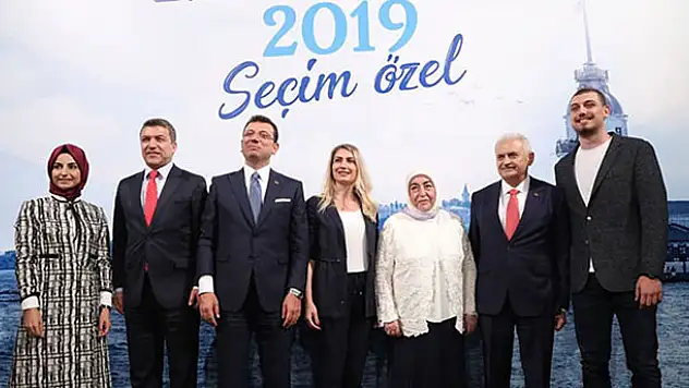 Fotoğraf sırasında İmamoğlu ile Yıldırım'ın diyaloğu