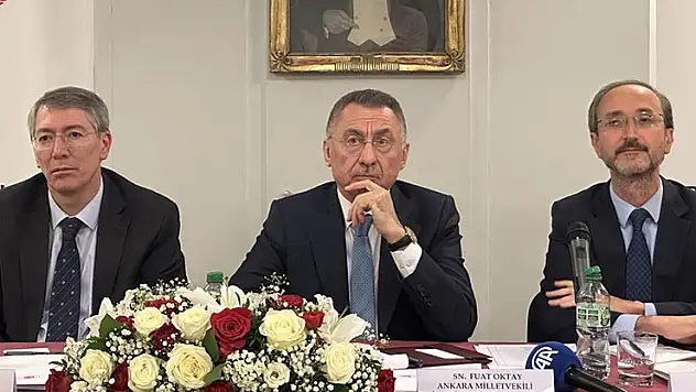 Fuat Oktay, o ülkede asimile olmadan entegre olmuş bir Türk toplumu istediklerini belirtti