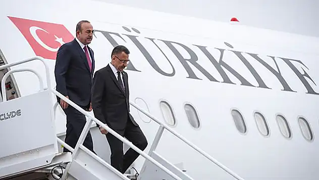 Fuat Oktay ve Mevlüt Çavuşoğlu Yeni Zelanda'da
