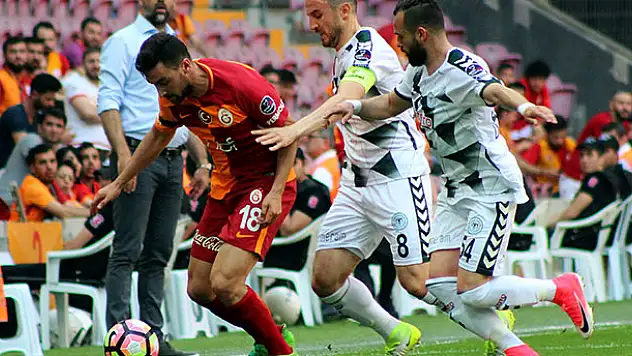 Galatasaray: 2 - Atiker Konyaspor: 1 (Maç sonucu)