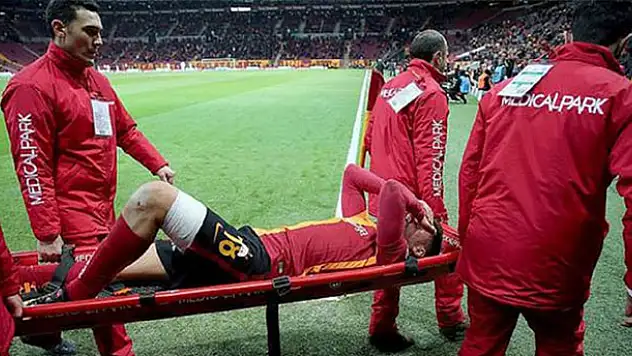 Galatasaray'a Sinan'dan kötü haber