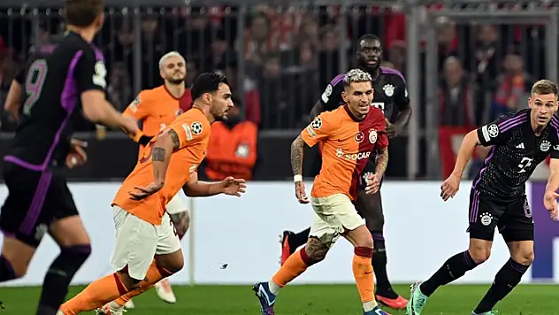 Galatasaray, Bayern Münih'e deplasmanda yenildi
