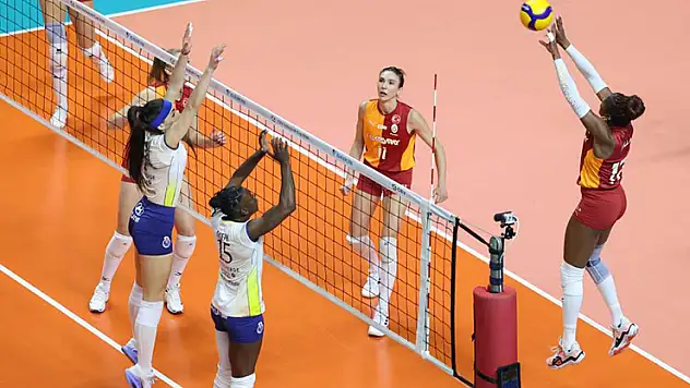 Galatasaray, CEV Kupası'nda 8'li Finaller Turu'na yükseldi