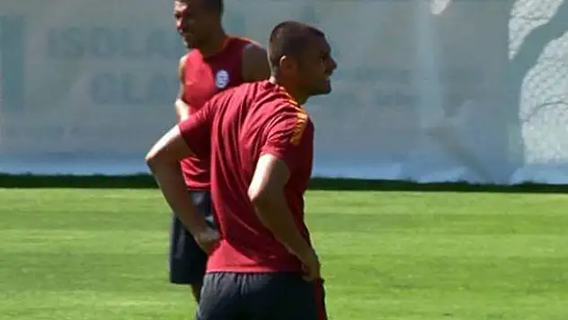 Galatasaray'da olaylı antrenman