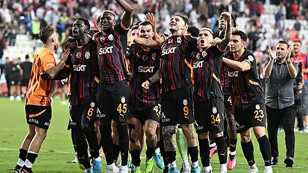 Galatasaray'dan 'deplasmanda seri galibiyet rekoru'
