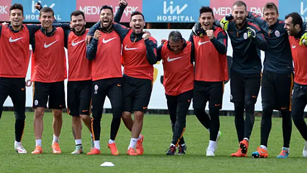 Galatasaray derbi hazırlıklarını sürdürdü