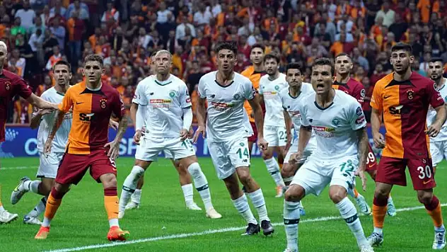 Galatasaray ile Konyaspor 45. randevuda
