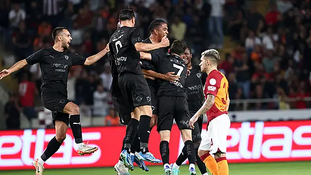 Galatasaray'ın 17 maçlık serisini  Hatayspor bitirdi