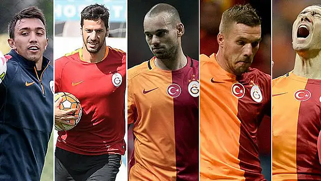 Galatasaray'ın vazgeçilmez beşlisi