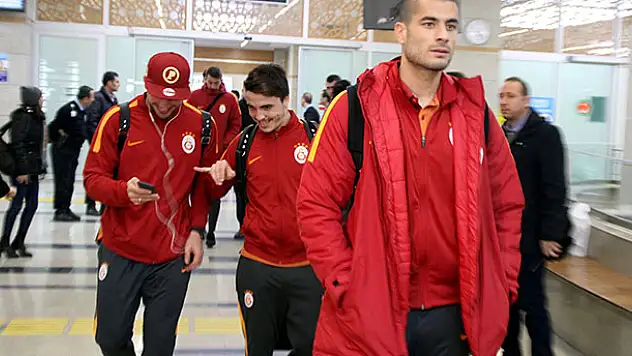 Galatasaray kafilesi Konya'da