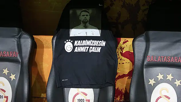 Galatasaray- Konyaspor maçında Ahmet Çalık unutulmadı