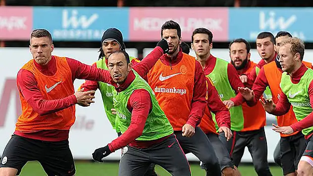 Galatasaray Medipol Başakşehir maçına hazır