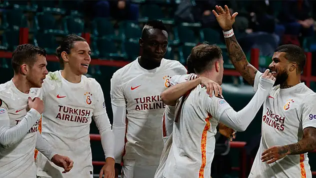 Galatasaray, Rusya'nın Lokomotiv Moskova ekibini 1-0 yendi
