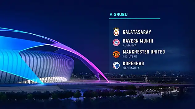 Galatasaray, Şampiyonlar Ligi'nde güçlü rakiplerle karşılaşacak
