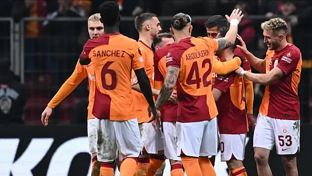 Galatasaray, Sparta Prag'ı 3-2 mağlup etti
