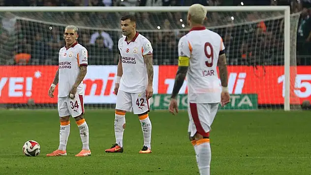 Galatasaray'ın 19 maçlık serisi bitti