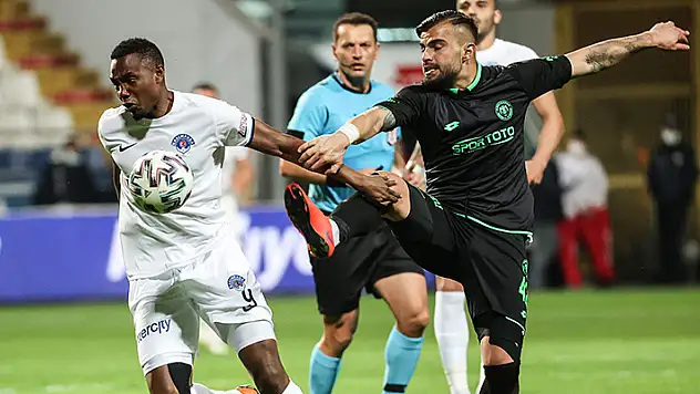 Galibiyette İH Konyaspor üstün 
