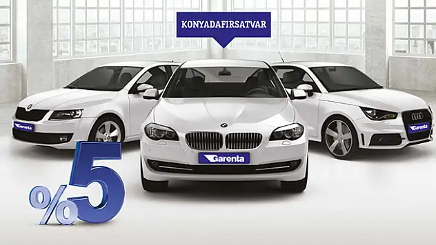 Garenta'dan Konya'ya özel kampanya
