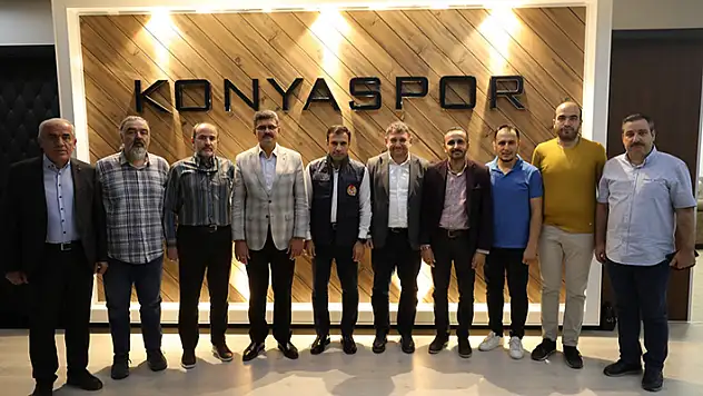 Gazeteciler Cemiyetinden Konyaspor'a anlamlı ziyaret