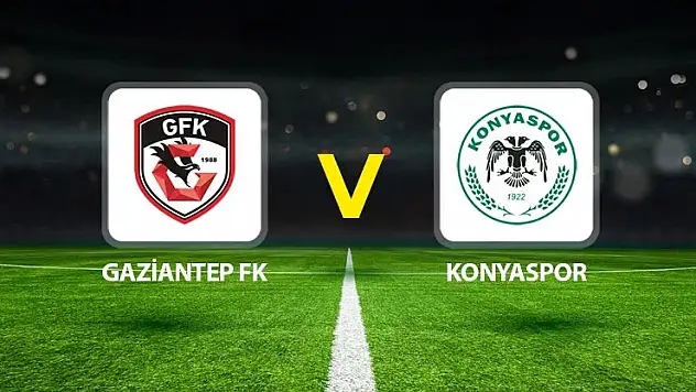 Gaziantep FK - Konyaspor (1-1) | CANLI ANLATIM