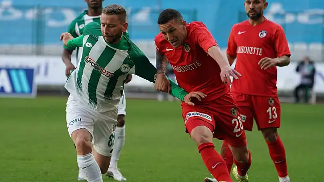 Gaziantep ile Konyaspor 14. sınavda