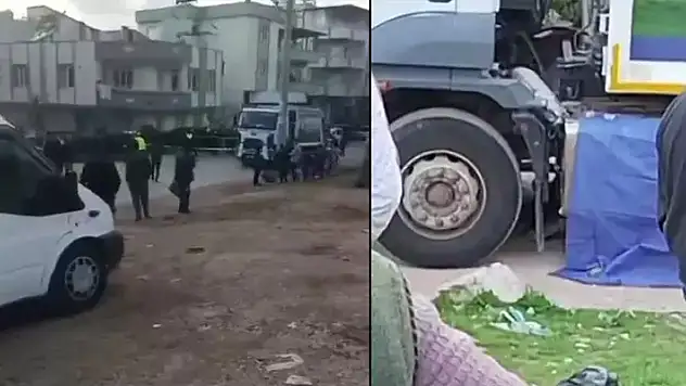 Gaziantep'te çöp kamyonunun altında kalan kadın öldü
